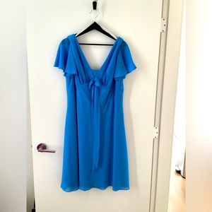 Alfred Sung Wedding Party Dress Blue 18